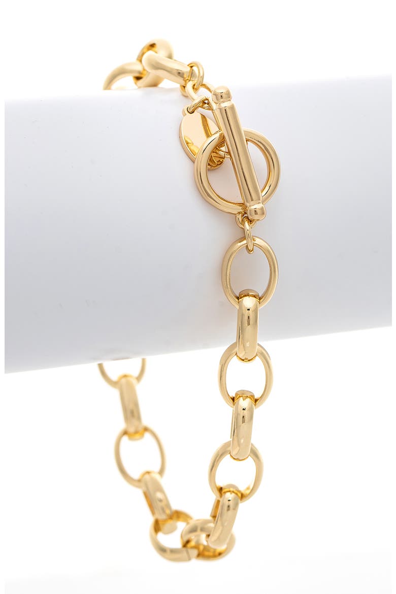 Polished Rolo Bracelet, Alternate, color, POLISHED