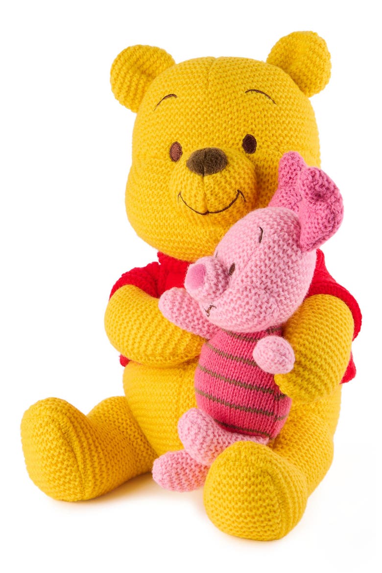 Disney Pooh & Piglet Stuffed Toy, Alternate, color, YELLOW MULTI