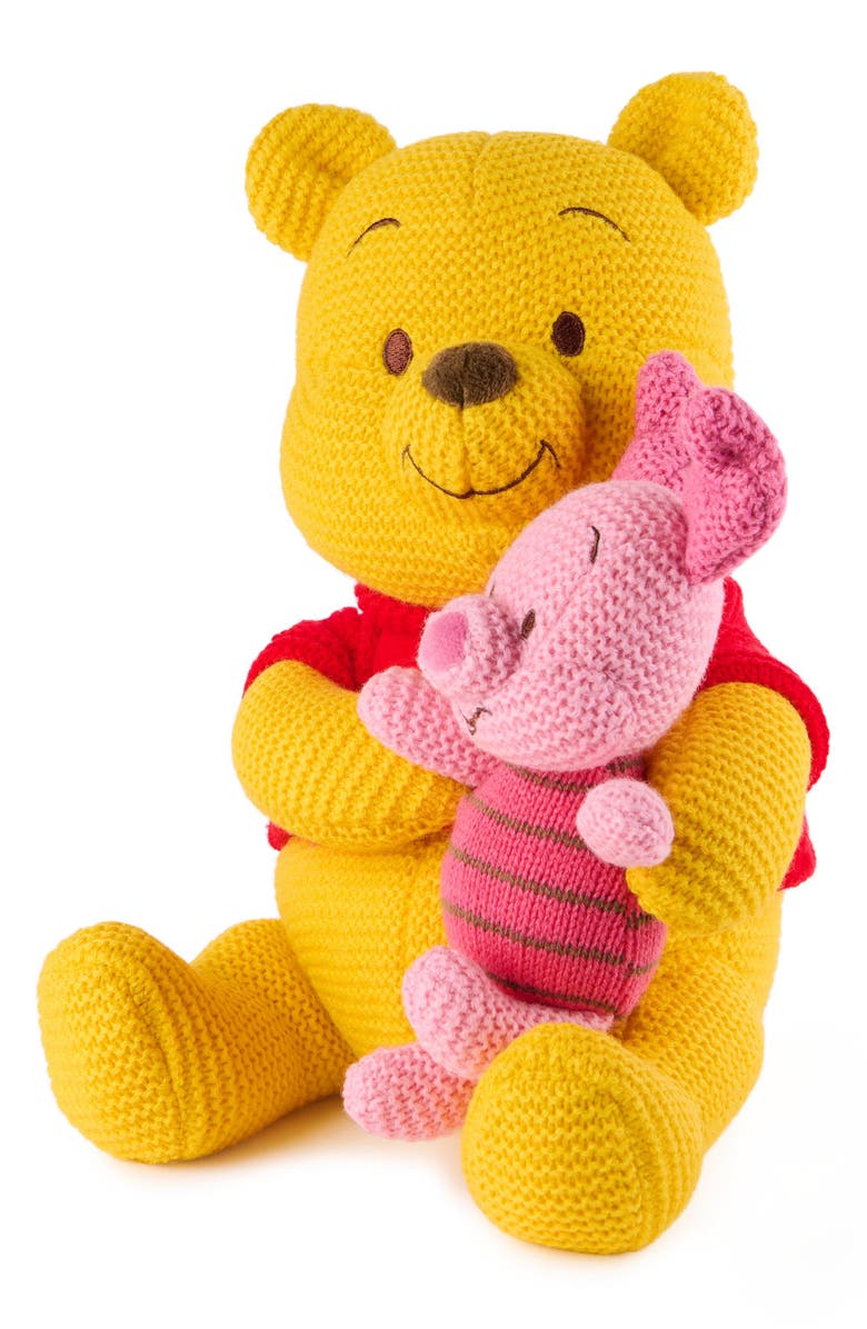 Gund Disney Pooh & Piglet Stuffed Toy, Alternate, color, Yellow Multi