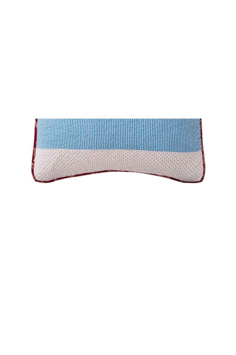 Betty Cotton Standard Sham 20" x 26", Alternate, color, Blue