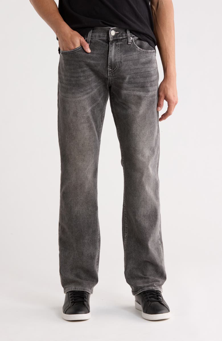 True Religion Ricky Straight Leg Jeans, Main, color, Grey Phantom
