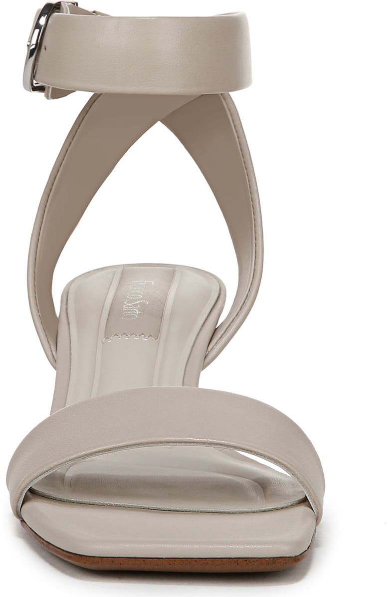 Franco Sarto Savini Ankle Strap Sandal, Alternate, color, Grey