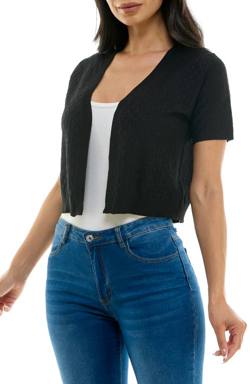 Nina Leonard Box Knit Bolero