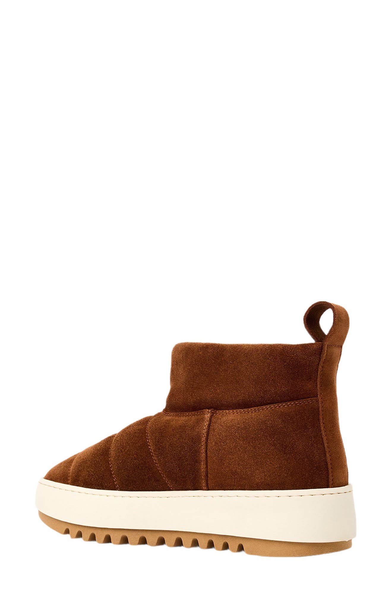 Alcee Mini Platform Waterproof Bootie, Alternate, color, BRANDY SUEDE