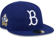 New Era Men's New Era  Royal Brooklyn Dodgers 2025 Jackie Robinson Day Retro Crown 59FIFTY Unstructured Fitted Hat