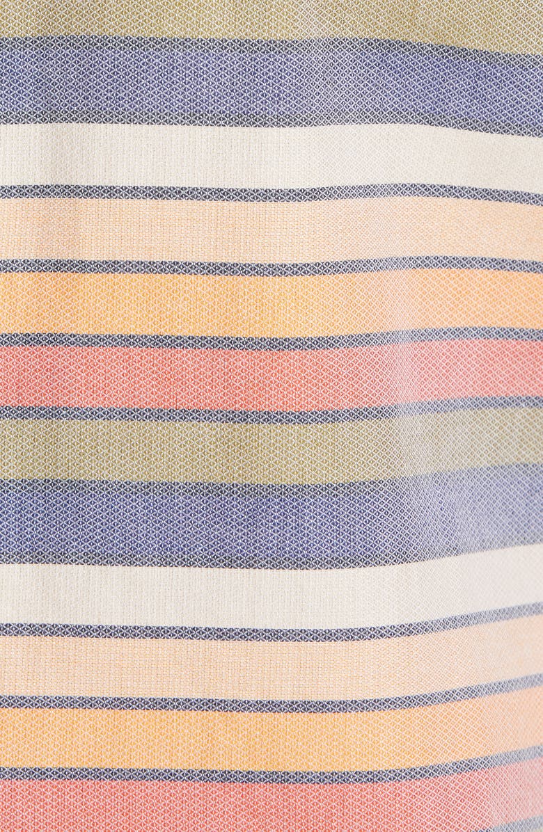 Original Penguin Stripe Short Sleeve Cotton Button-Down Shirt, Alternate, color,