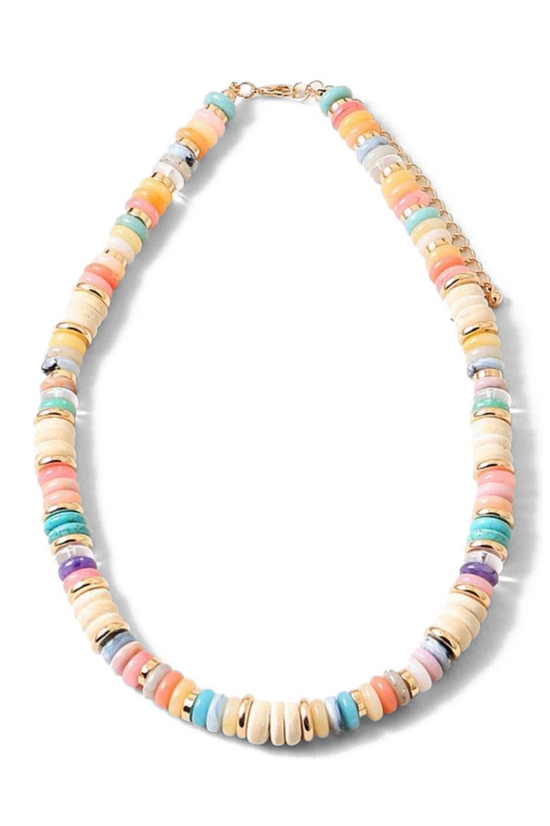 Sunday Brunch Necklace, Main, color, ivory