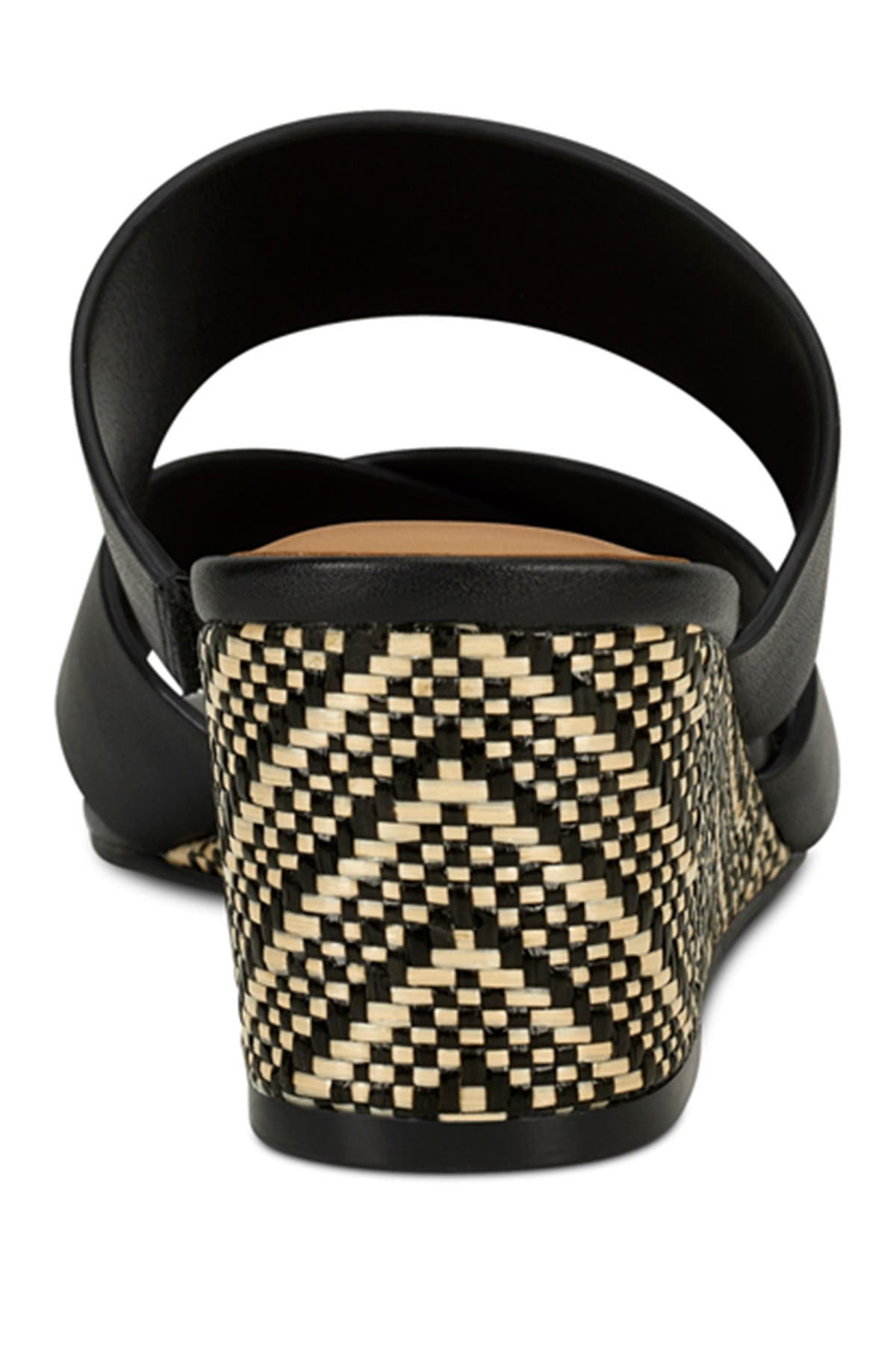 Aerosoles Westfield Leather Wedge Mule - Wide Width Available, Alternate, color, 