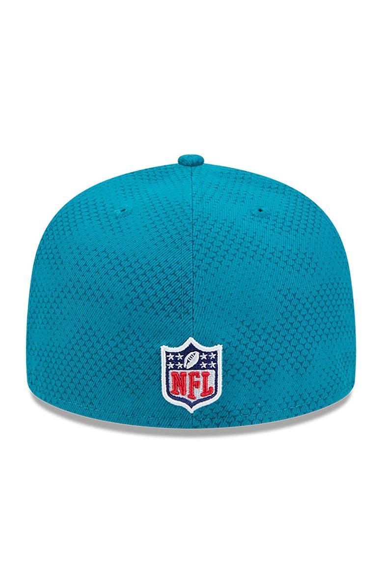 New Era Men's New Era Teal Jacksonville Jaguars 2024 Sideline 59FIFTY Fitted Hat, Alternate, color, Teal