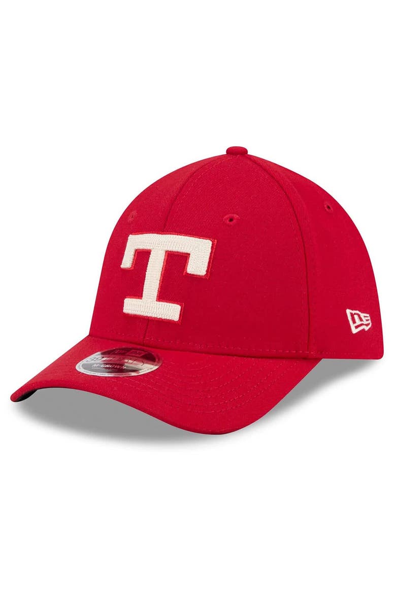 Men's New Era Red Texas Rangers 2026 City Connect M-Crown 39THIRTY Flex Hat, Main, color, Red