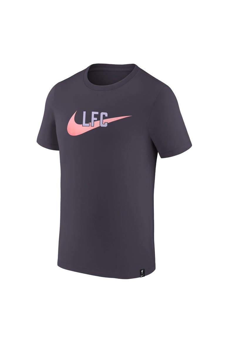 Men's Nike  Purple Liverpool Swoosh T-Shirt, Alternate, color, Purple