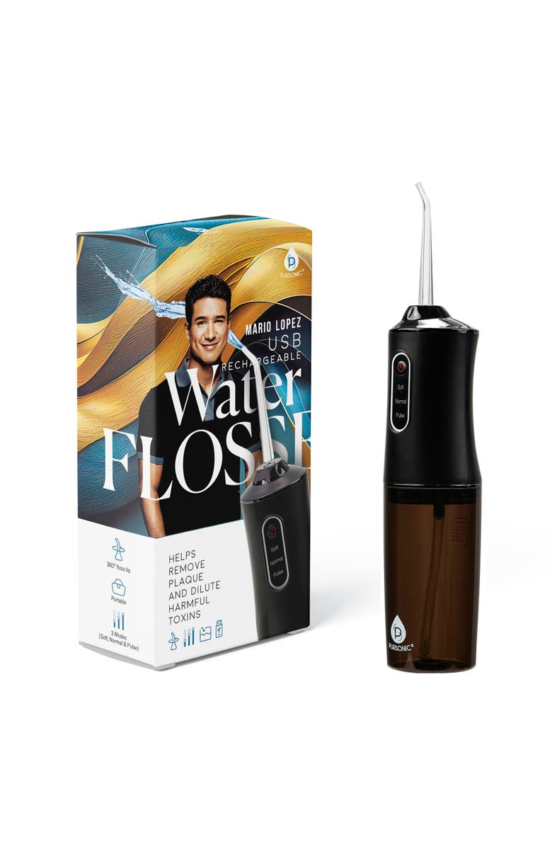 PURSONIC Mario Lopez USB Water Flosser, Alternate, color, Multicolor