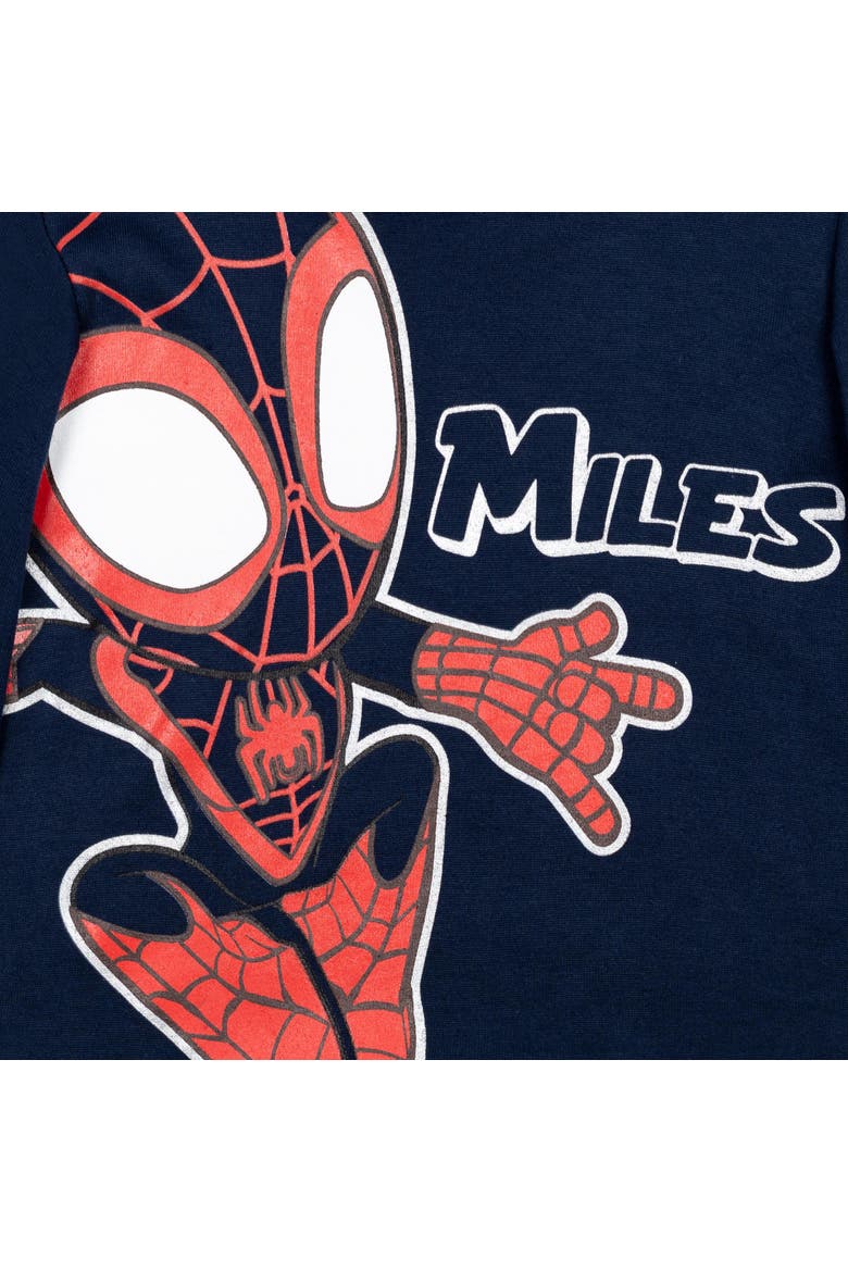 Minnie Mouse Fleece 2-Piece Hoodie and Leggings Set, Alternate, color, Miles Morales Navy