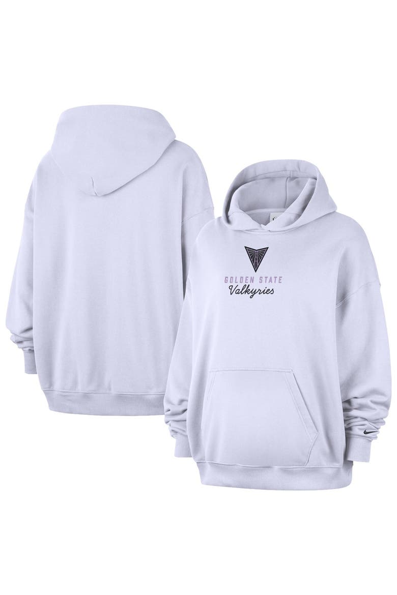 Women's Nike  Violet Golden State Valkyries Studio Fleece Hoodie, Main, color, Violet