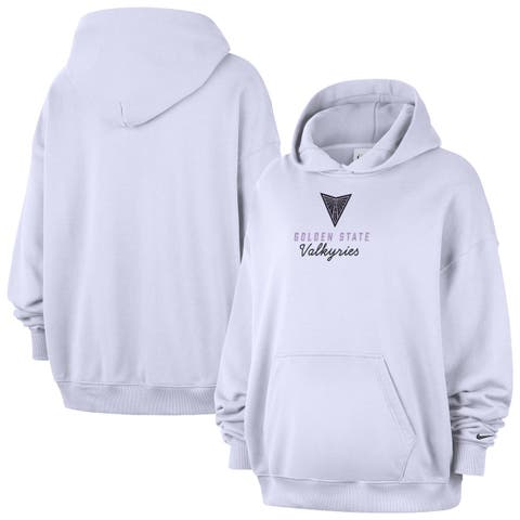 Women's Nike  Violet Golden State Valkyries Studio Fleece Hoodie