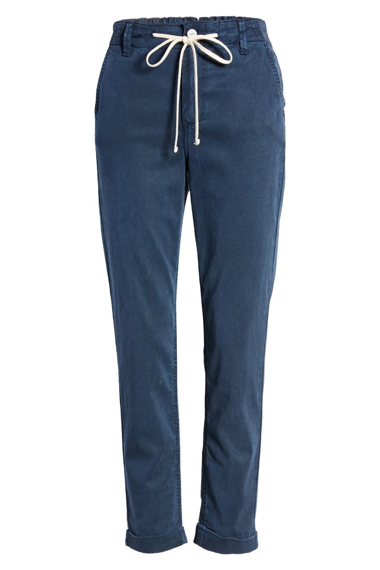Christy Drawstring Waist Pants, Alternate, color, FRENCHWATR