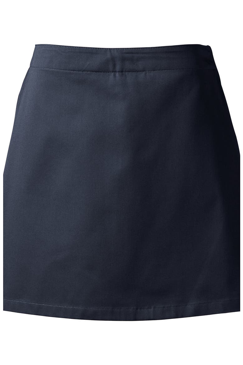 School Uniform Young  Blend Chino Skort Above Knee, Alternate, color, Classic Navy