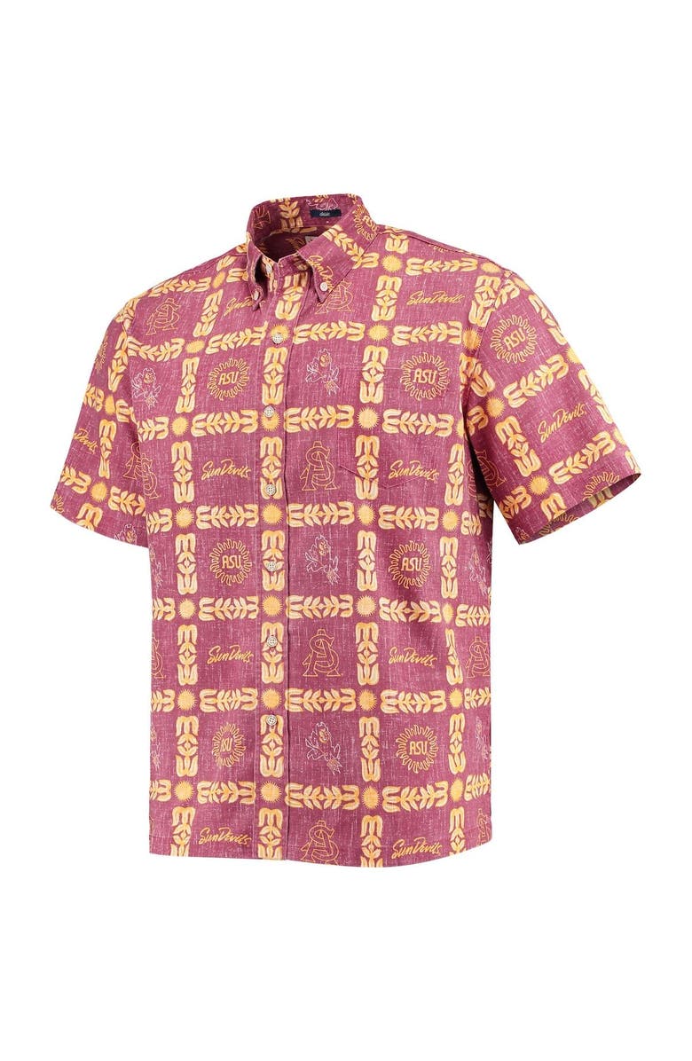 Reyn Spooner Men's Reyn Spooner Maroon Arizona State Sun Devils Classic Button-Down Shirt, Alternate, color, Maroon