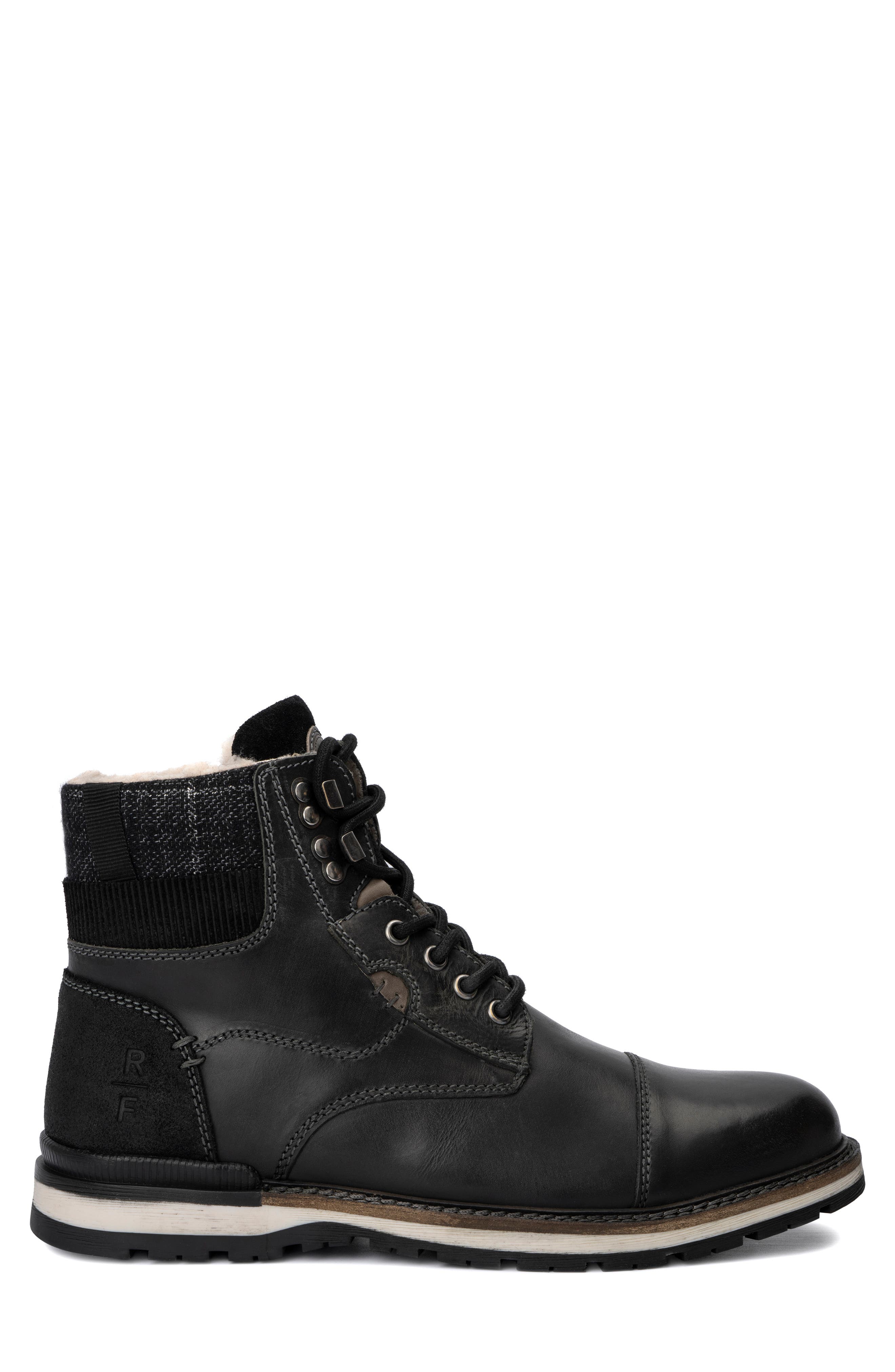 RESERVE FOOTWEAR Jabari Faux Shearling Lined Boot, Alternate, color, 