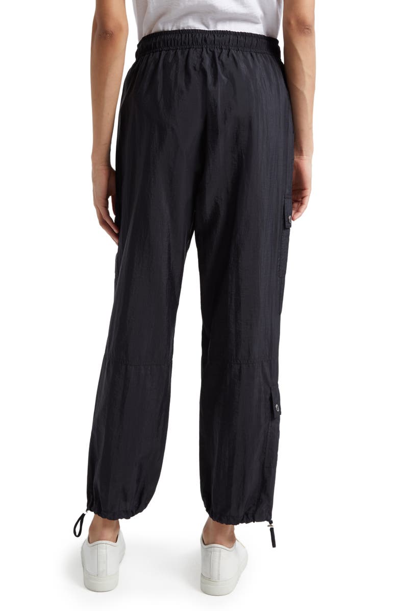 Cinq à Sept Nitsan Parachute Pants, Alternate, color, Black
