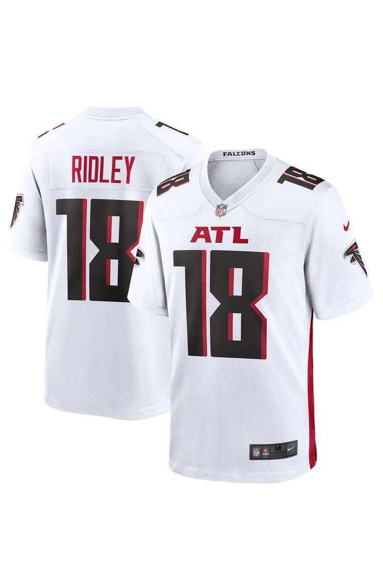 Nike Men's Nike Calvin Ridley White Atlanta Falcons Game Jersey, Main, color, 
