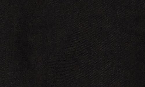 Frame Organic Linen Blend Miniskirt In Black