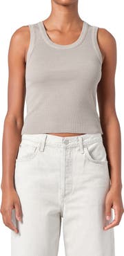 AGOLDE Poppy Shrunken Rib Tank