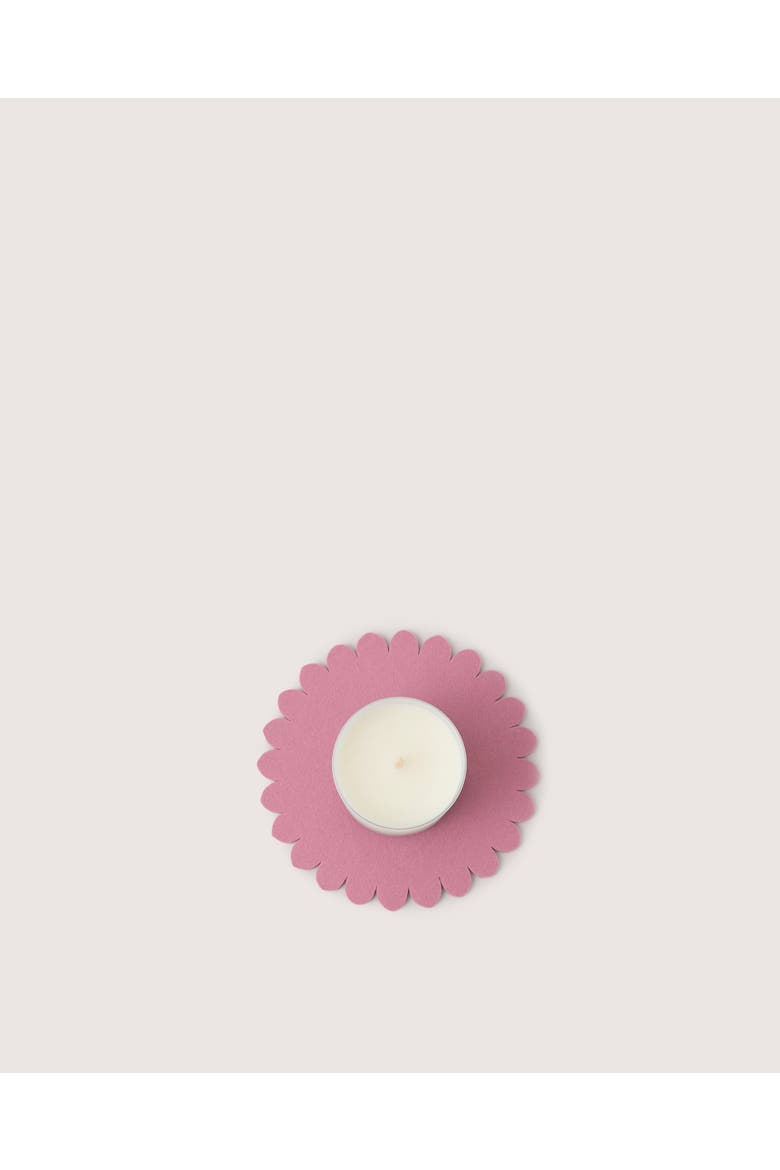 Crest Merino Wool 8" Trivet, Main, color, Mauve