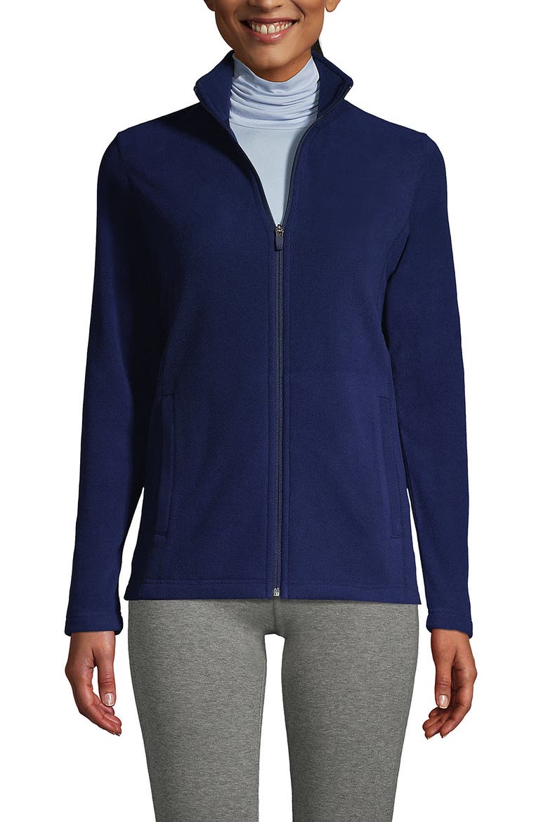 Anyweather Fleece Full Zip Jacket, Main, color, Deep Sea Navy