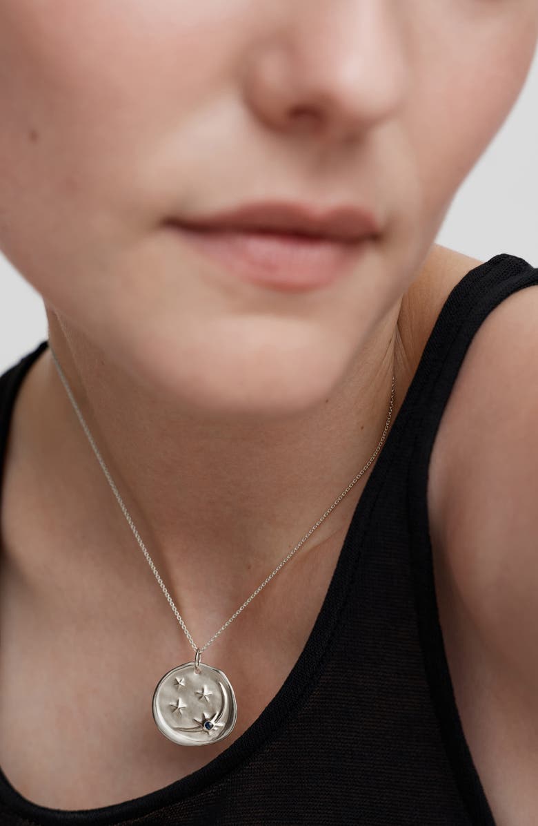 Monica Vinader Cosmic Ancient Coin Charm, Alternate, color, 