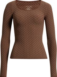 Free People Love Letter Long Sleeve Top