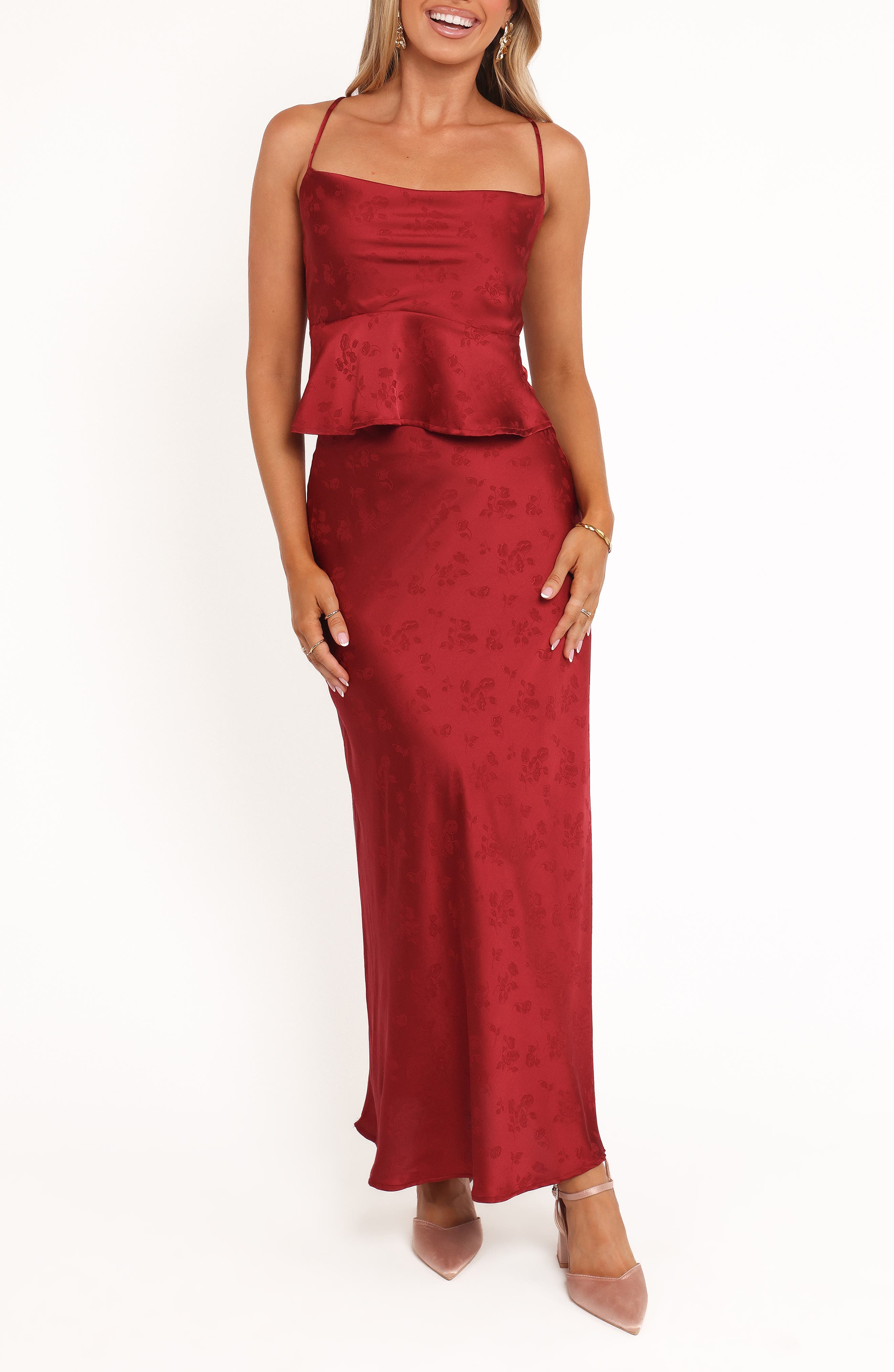selected BURGUNDY