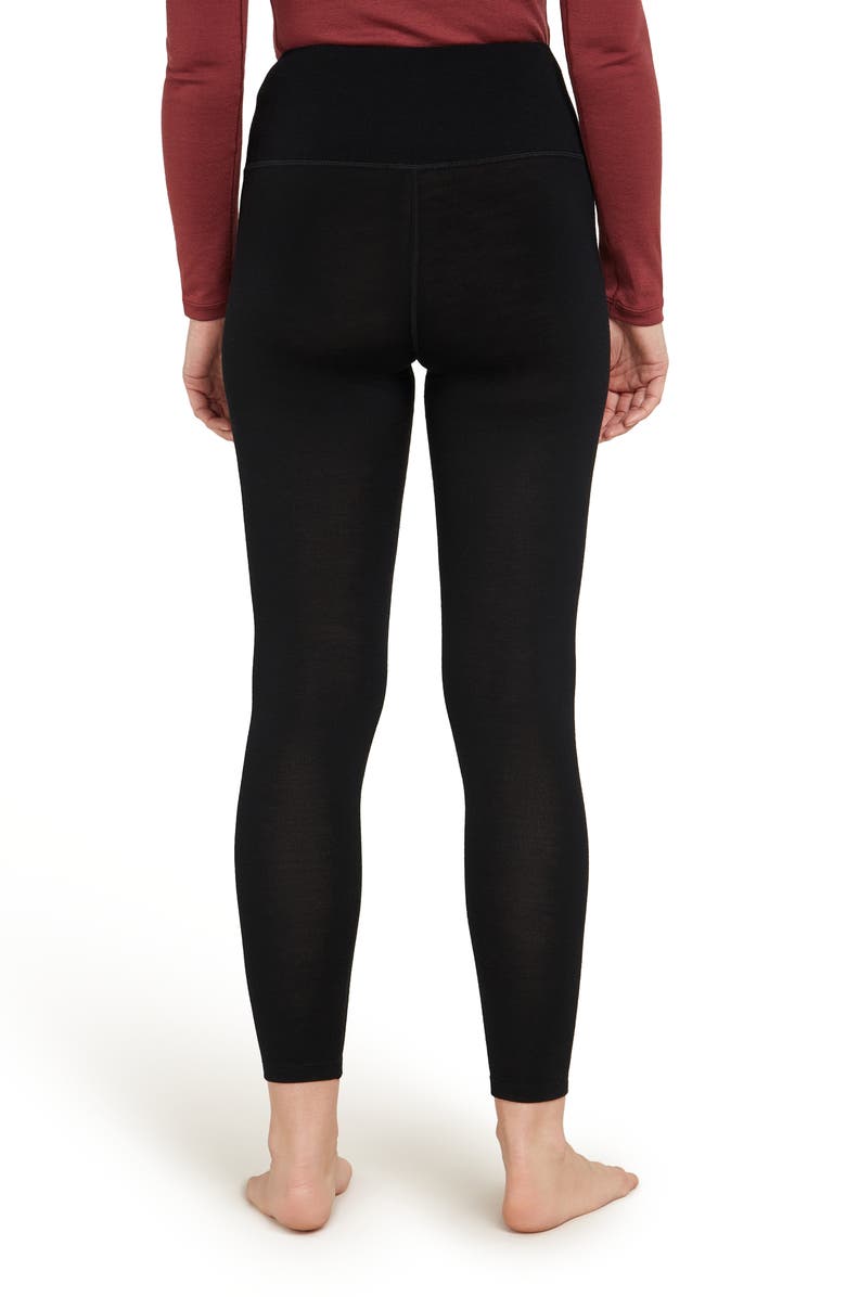 Icebreaker 260 Tech High Waist Merino Wool Base Layer Leggings, Alternate, color,