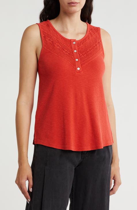 Lace Trim Tank