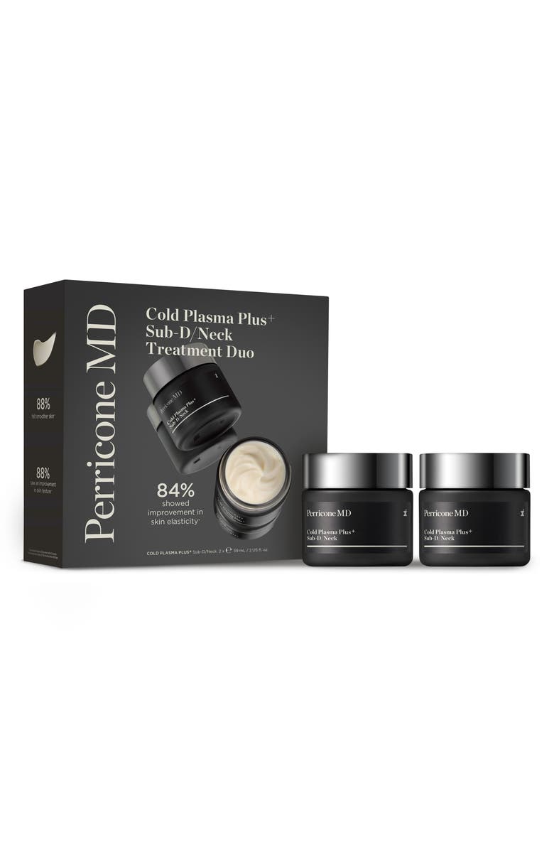Perricone MD Cold Plasma Plus+ Sub-D Neck Treatment Duo $270 Value, Main, color, 