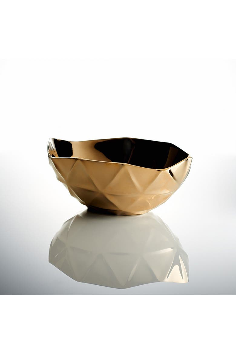 Geo Bowl, Main, color, Gold
