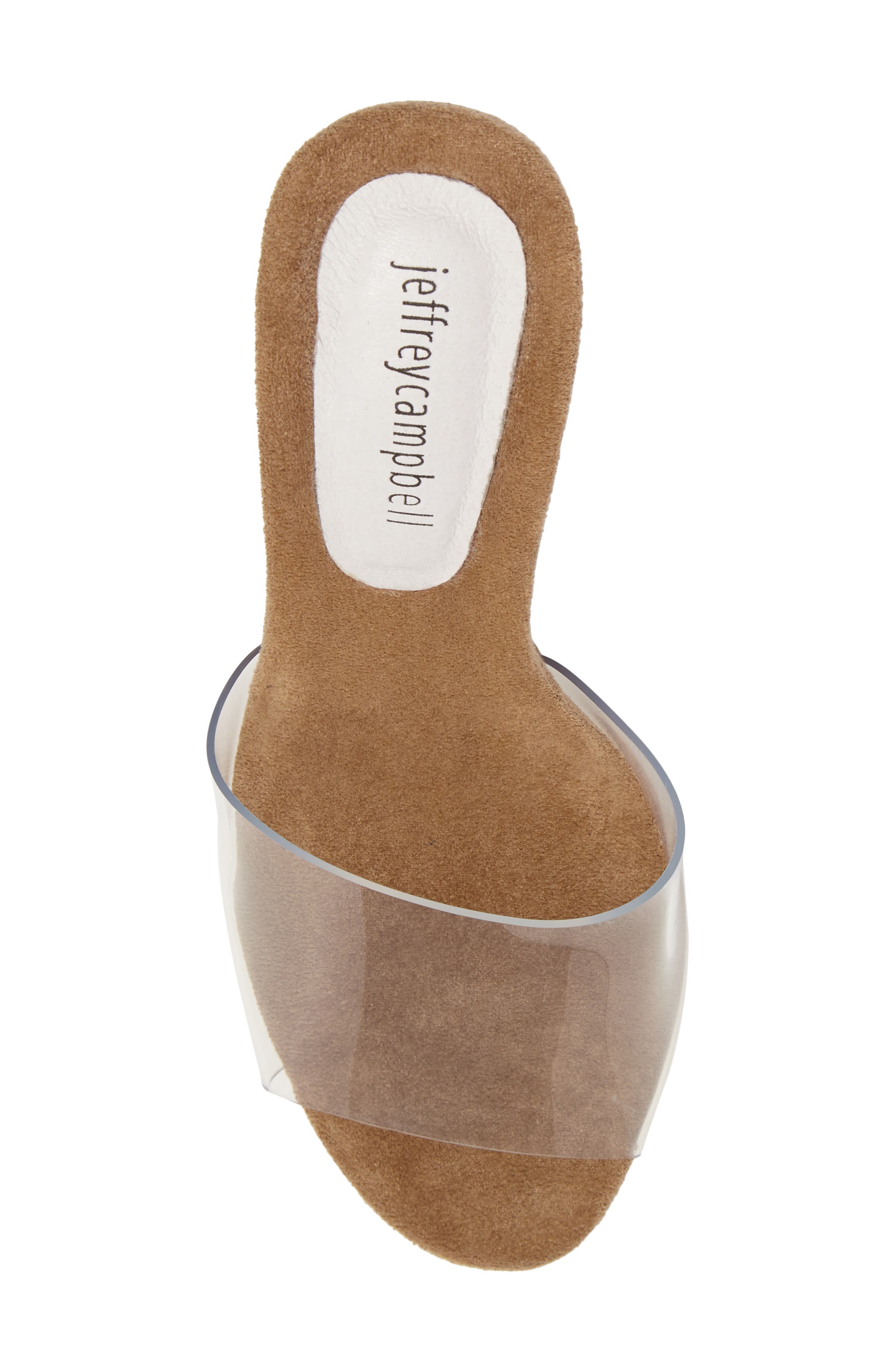 Minuit Slide Sandal, Alternate, color, CLEAR