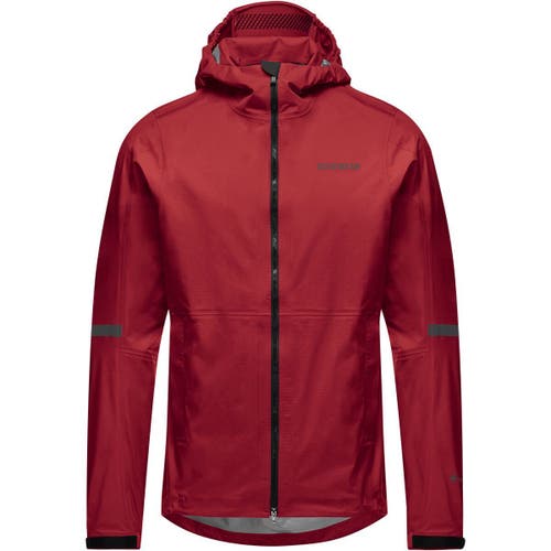 Gorewear Lupra 2.0 Gore-tex Hooded Jacket In Red