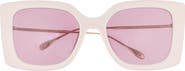 Gucci 54mm Polarized Square Sunglasses