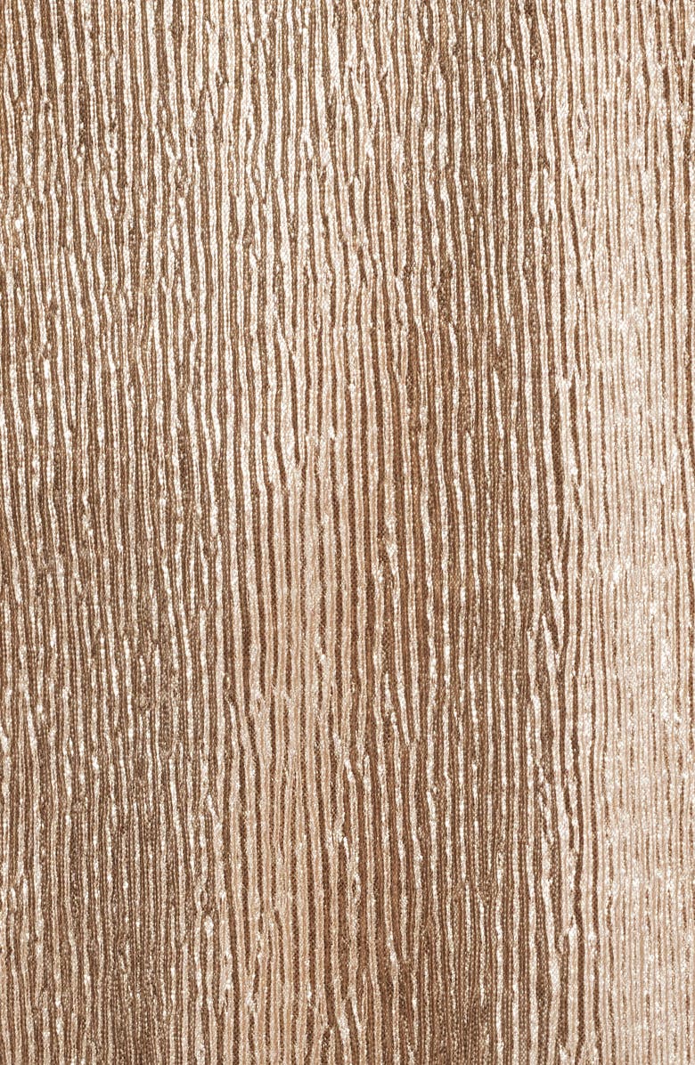 Anne Klein Metallic Short Sleeve Woven Shirt, Alternate, color, 