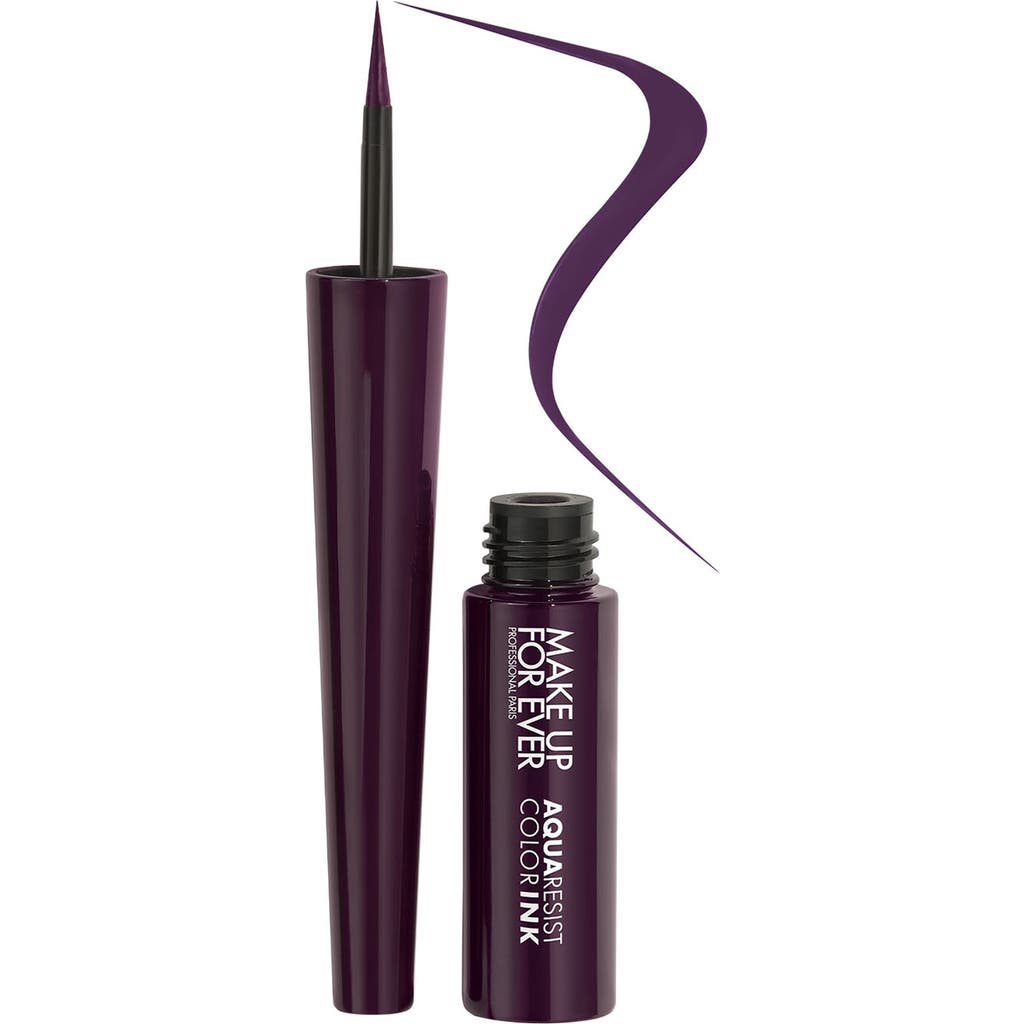 Make Up For Ever Aqua Resist Color Ink 24HR Waterproof Liquid Eyeliner in 04 - Matte Plum  product