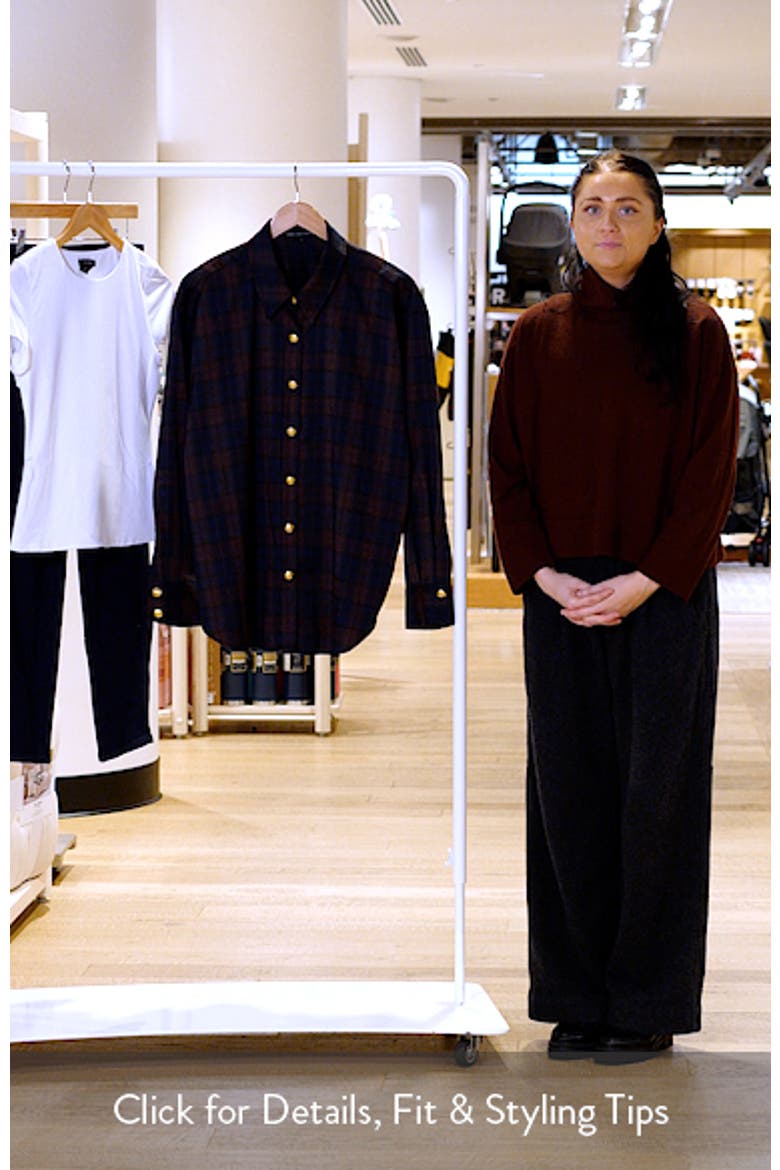 Oversize Plaid Shacket video