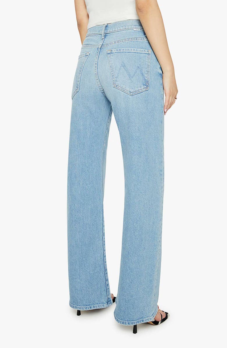 MOTHER Lil' Lasso Sneak Wide Leg Jeans, Alternate, color, 