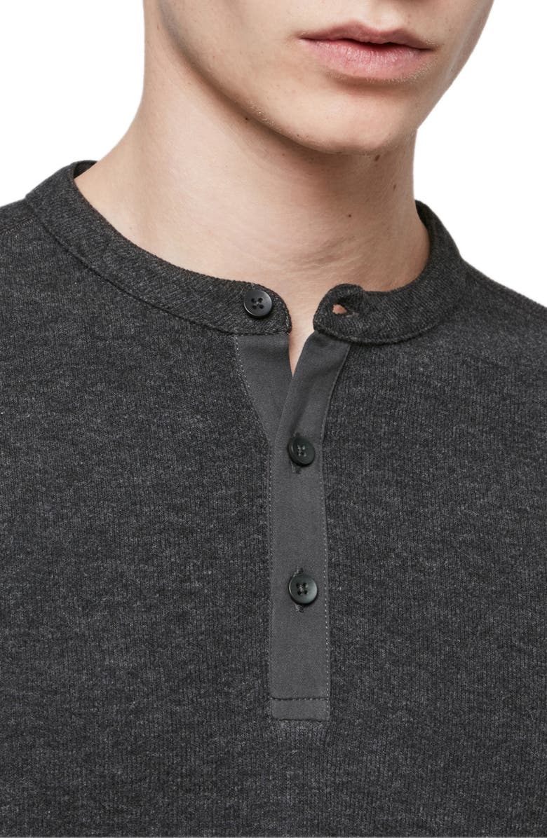 AllSaints Kiran Long Sleeve Henley, Alternate, color, 