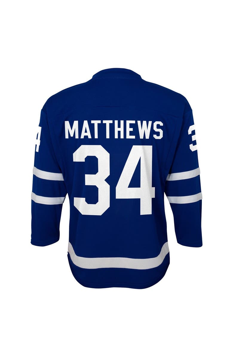 Outerstuff Preschool Auston Matthews Blue Toronto Maple Leafs Replica Player Jersey, Alternate, color, Blue