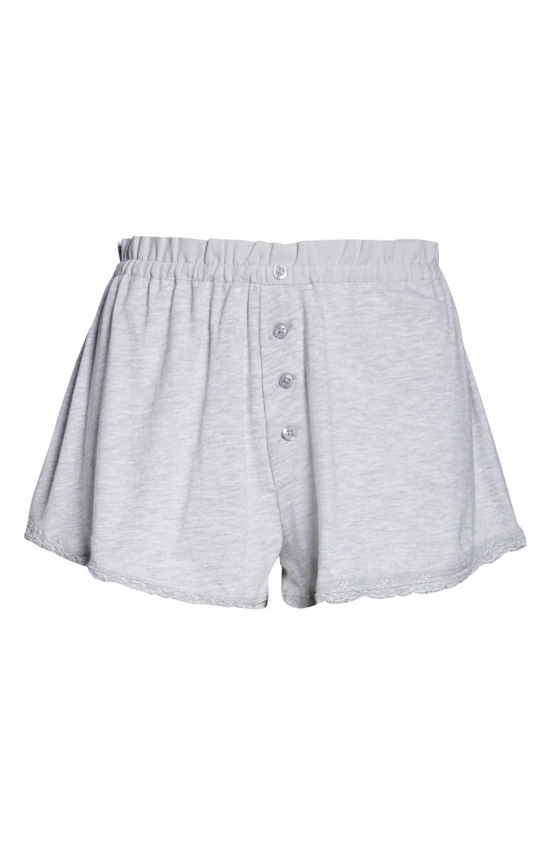 THE GREAT. The Lace Tap Shorts, Alternate, color,