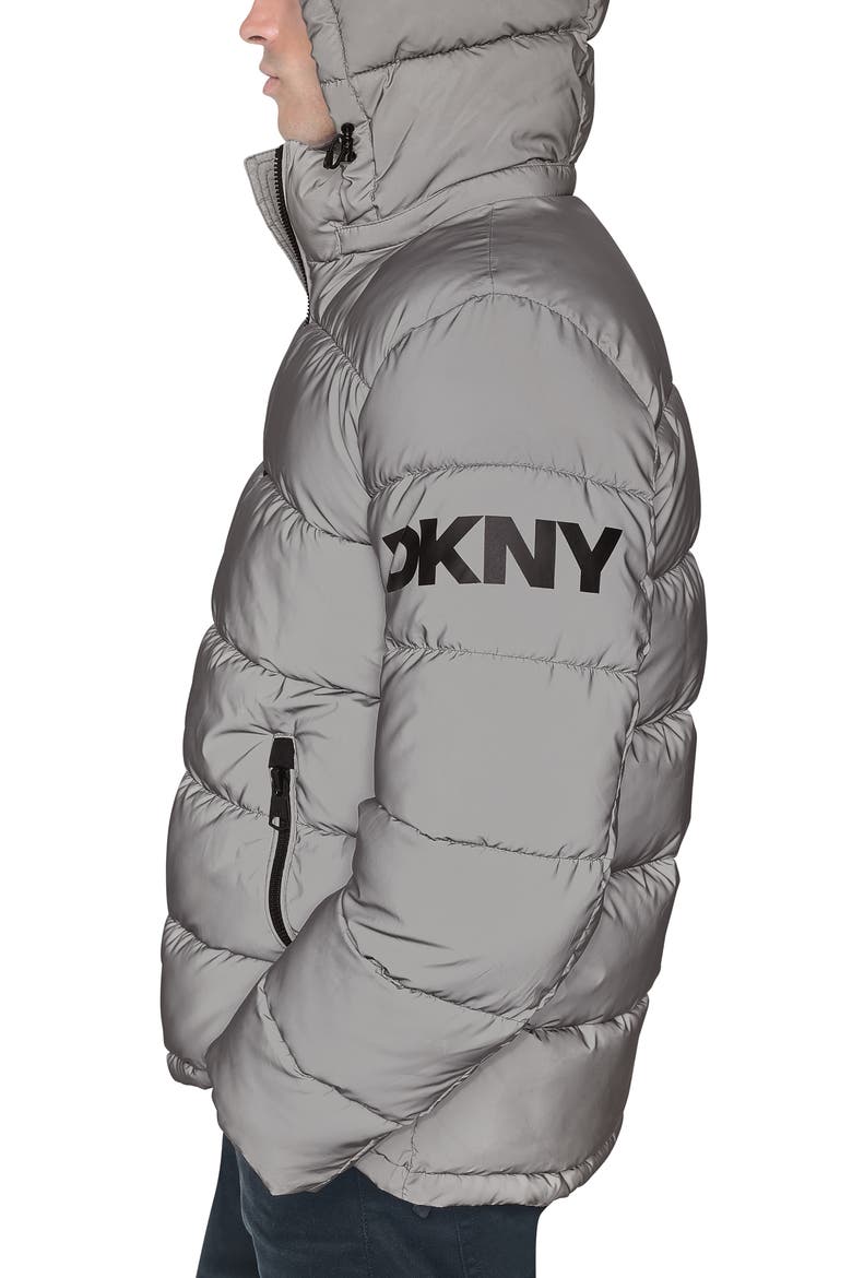 Water Resistant Heavyweight Puffer Jacket, Alternate, color, REFLECTIVE