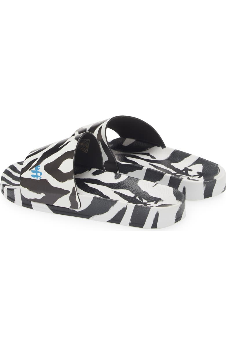 Off-White Logo Pool Slide Sandal, Alternate, color,