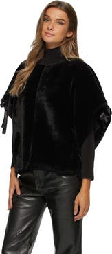 GORSKI Short Sleeve Genuine Shearling Jacket