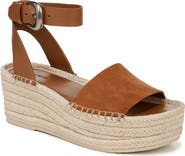 Vince Belisa Ankle Strap Espadrille Platform Wedge Sandal